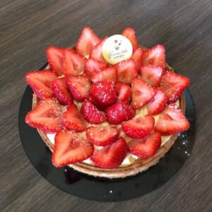 Tarte aux fraises 4-6 pers
