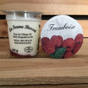 Yaourt framboise 125gr